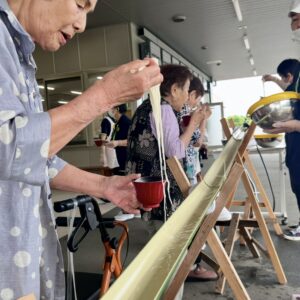 夏の風物詩🍃流しそうめん週間　最終日！イメージ